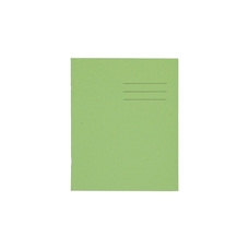 Classmates 8x6.5" Exercise Book 32 Page, 10mm Squared, Green - Pack of 100